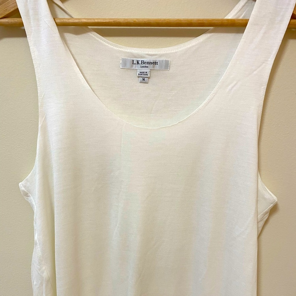 LK Bennett Cream TJ Ginny Tank